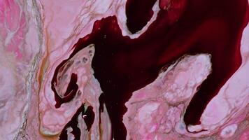 Abstract Colorful Ink Paint Diffusion Spread Patterns video
