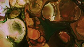 Abstract Like Melting Colorful Ink Paint Diffusion Surreal Spread Shapes video