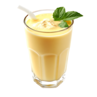 A glass of orange juice with a straw png