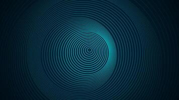 Dark background with circle shapes arranged in an orderly and dimensional manner. vector