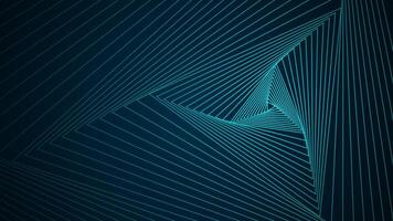 Dark background with triangle shapes arranged in an orderly and dimensional manner. vector