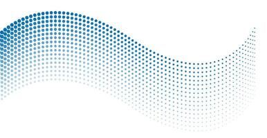 Bright blue dotted lines abstract tech background vector