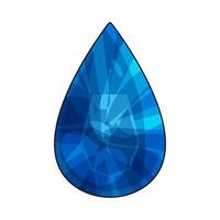 illustration of a gemstone vector