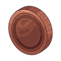 illustration of a Coin vector