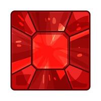 illustration of a Ruby vector