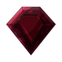 illustration of a Garnet vector