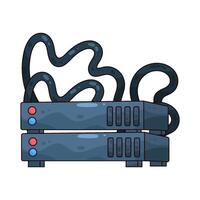 Server Rack illustration vector