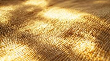 A close up of a wooden table with sunlight shining through it photo