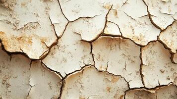 Cracked earth surface showing drought texture photo