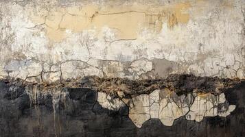 Abstract Textured Wall Surface Depicting Decay and Age photo