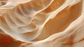 Abstract Sandstone Canyon Wall Textures and Curves photo