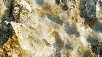 Detailed Closeup Of A Stone Surface Showing Texture And Color Variations photo
