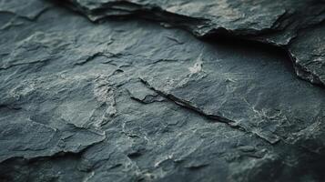 Dark Grey Slate Stone Texture Background photo