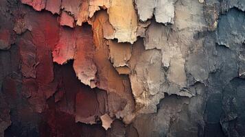 Abstract Textured Wall Art Showing Earthy Tones photo
