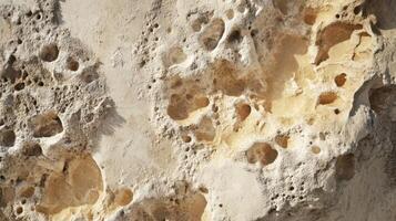 Eroded Sandstone Rock Surface Texture Detail photo