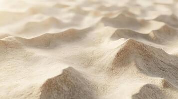 Undulating Beige Powder Forms Gentle Hills photo