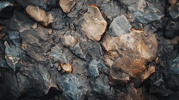 oscuro gris y marrón rock superficie textura foto