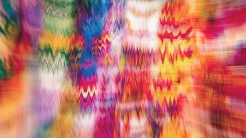 Abstract Colorful Swirls Textile Design photo