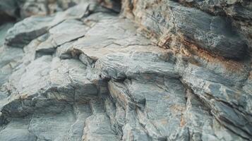 Gray Rock Formation Natural Stone Texture photo