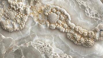 Elegant Beige and White Onyx Stone Texture photo
