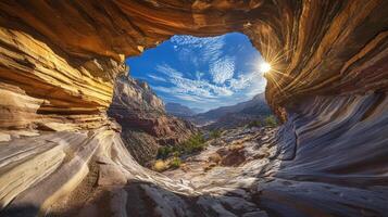Canyon Rock Formation Sunrise Viewpoint photo