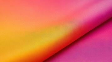 Gradient Ombre Fabric Displays Vivid Colors photo
