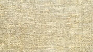 Light Beige Woven Fabric Texture Background photo