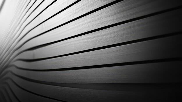 Dark Wooden Planks in a Wavy Pattern photo
