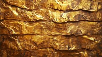 Abstract Gold Texture Background Showing Wavy Patterns photo