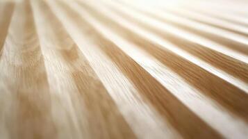 Light Brown Wooden Panel with Pleated Texture photo
