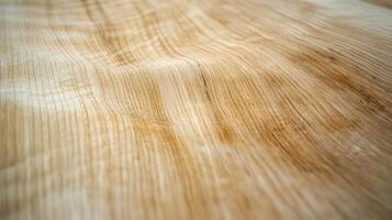 Light Brown Wood Grain Texture Shows Natural Waves photo