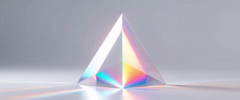 Holographic Prism Effect Moment with Prism with Bold photo