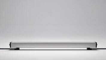 Track Lighting front view full length isolate on transparency background. photo