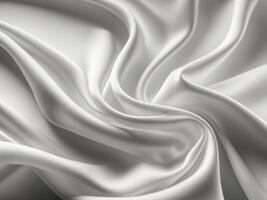 Silk Texture Smooth Moment with Rich with Silk with Folds. photo
