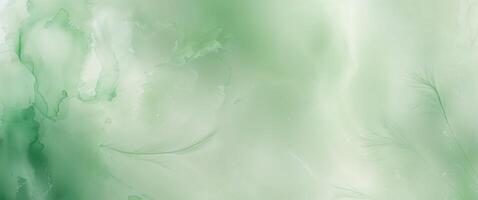 A green and white abstract background with a bird flying photo