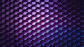 3d background hexagonal concept dark background photo