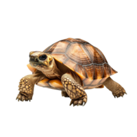 Realistic Close-Up of a Beautiful Land Turtle Shell png