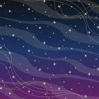 Space background with stars and lines. Space concept. Gradient background. Background for text. vector