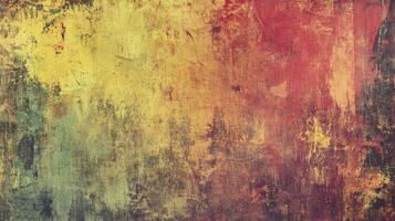 Abstract Painted Background with Grunge Texture and Vibrant Color Blend photo