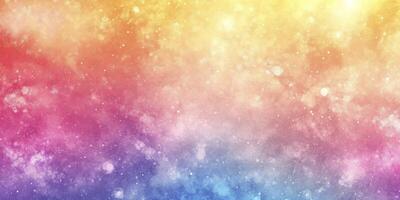 Colorful Gradient Background with Subtle Clouds and Light Sparkles Texture photo