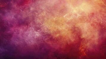 Abstract Swirling Colors Background with Smoke Effect in Red and Gold photo
