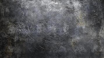 Dark Grunge Texture Background with Scratch Marks for Graphic Design photo