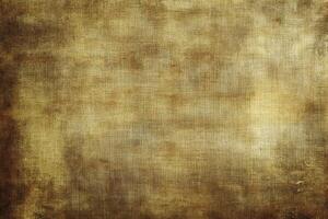 Textured Canvas Background with Warm Golden Brown Tones for Design photo