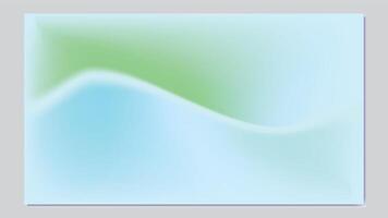 Gradient Mesh Background with Blue and Green Colors vector