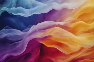 Abstract Swirls of Color Moving and Flowing Wallpaper Background Design photo