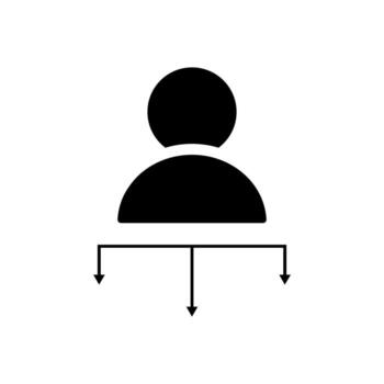 user icon on white background for graphic and web design. Simple sign. Internet concept symbol for website button or mobile app vector