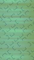 A green background with a pattern of lines video