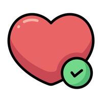 Simple Match colorful icon. The icon can be used for websites, print templates, presentation templates, illustrations, etc vector