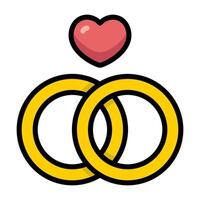 Simple Ring colorful icon. The icon can be used for websites, print templates, presentation templates, illustrations, etc vector