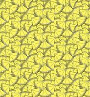 Lemon slices close up seamless pattern. graphic line ink yellow illustration on transparent background. Ideal for menu, package, cosmetic, textile, cards vector